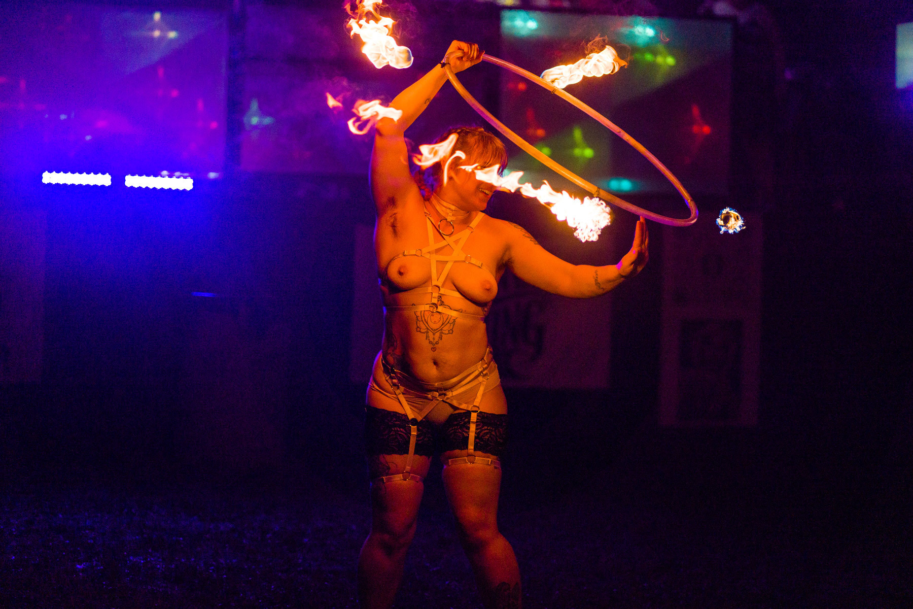 Fire Spinner Oklahoma