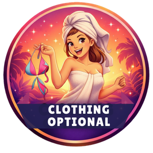 Clothing optional badge