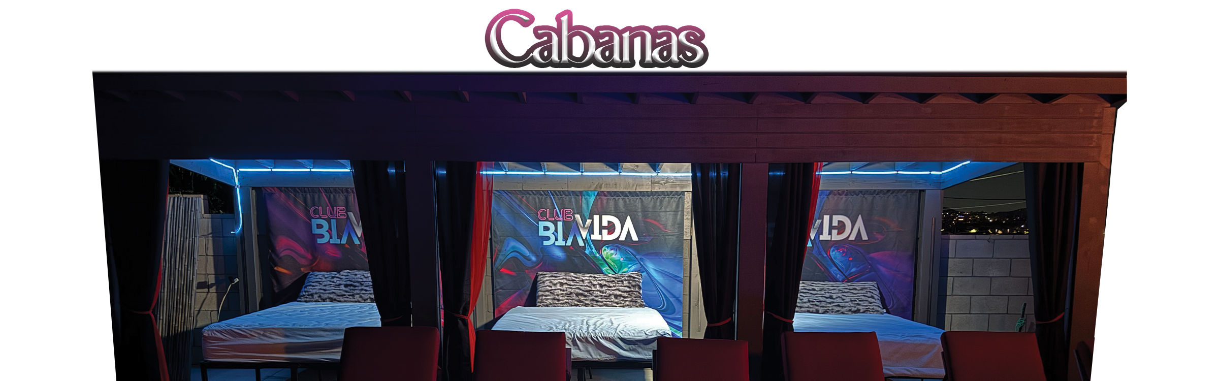 Private Cabana Upgrade