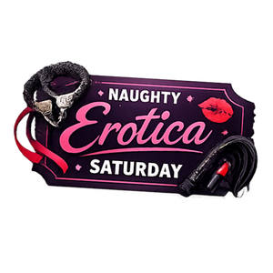 Naughty Erotica Saturdays Flyer