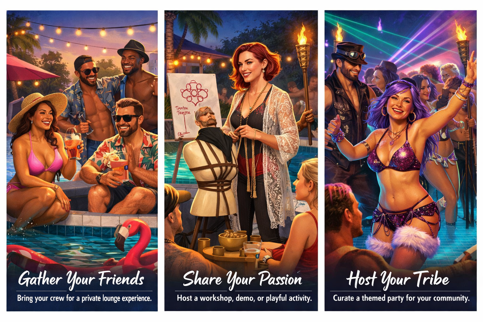 Ways to host at BIA Vida