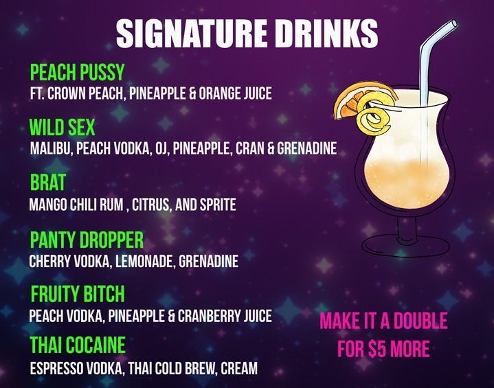 Signature Drinks 1