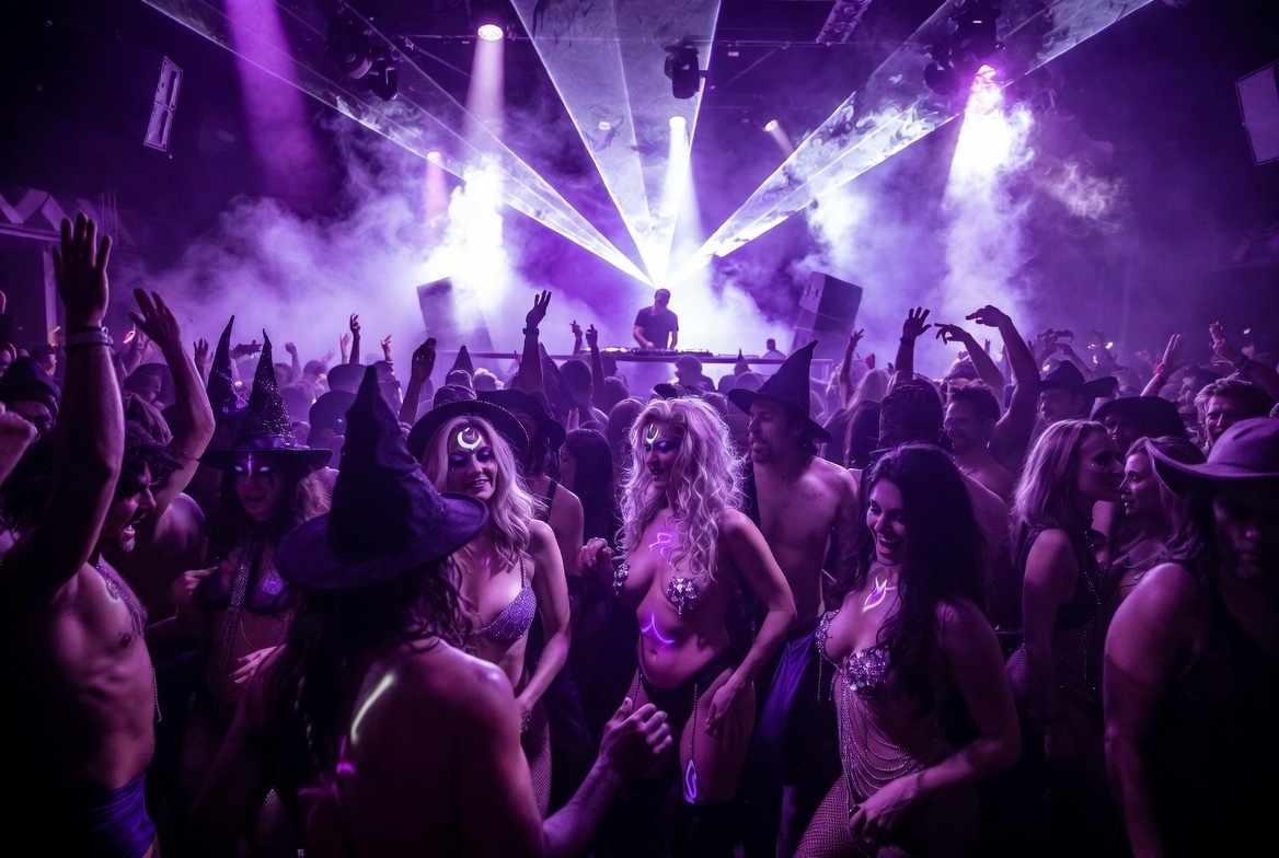 Saturday night dance floor