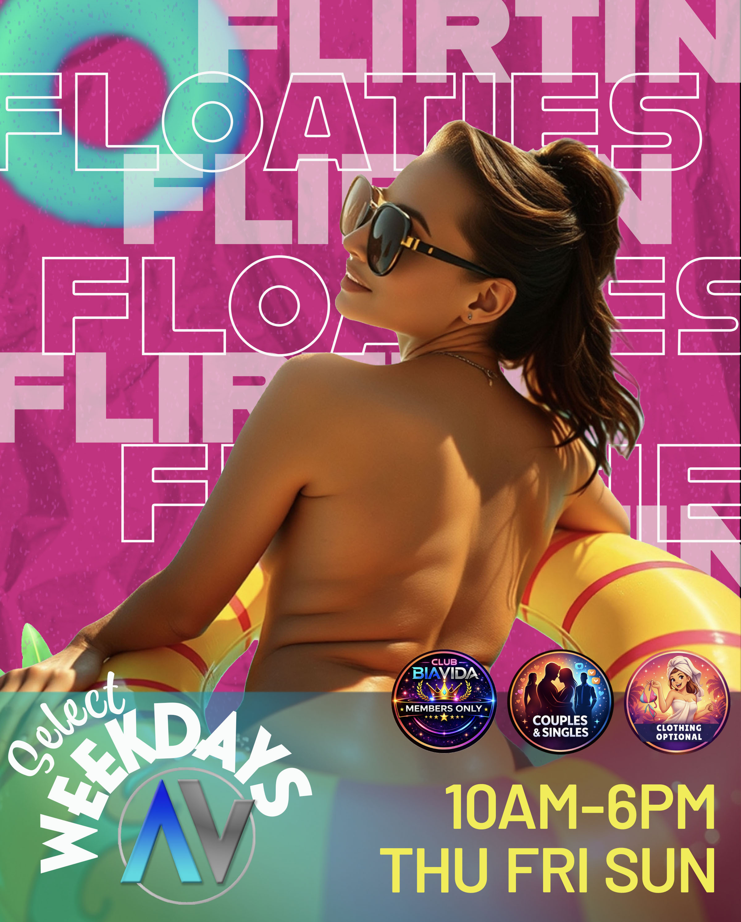 Flirtin' On Floaties
