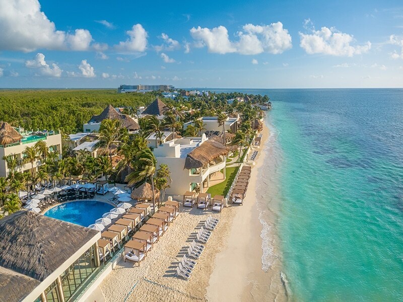 Desire Riviera Maya Resort aerial view