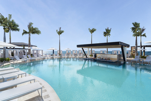 Rooftop pool terrace