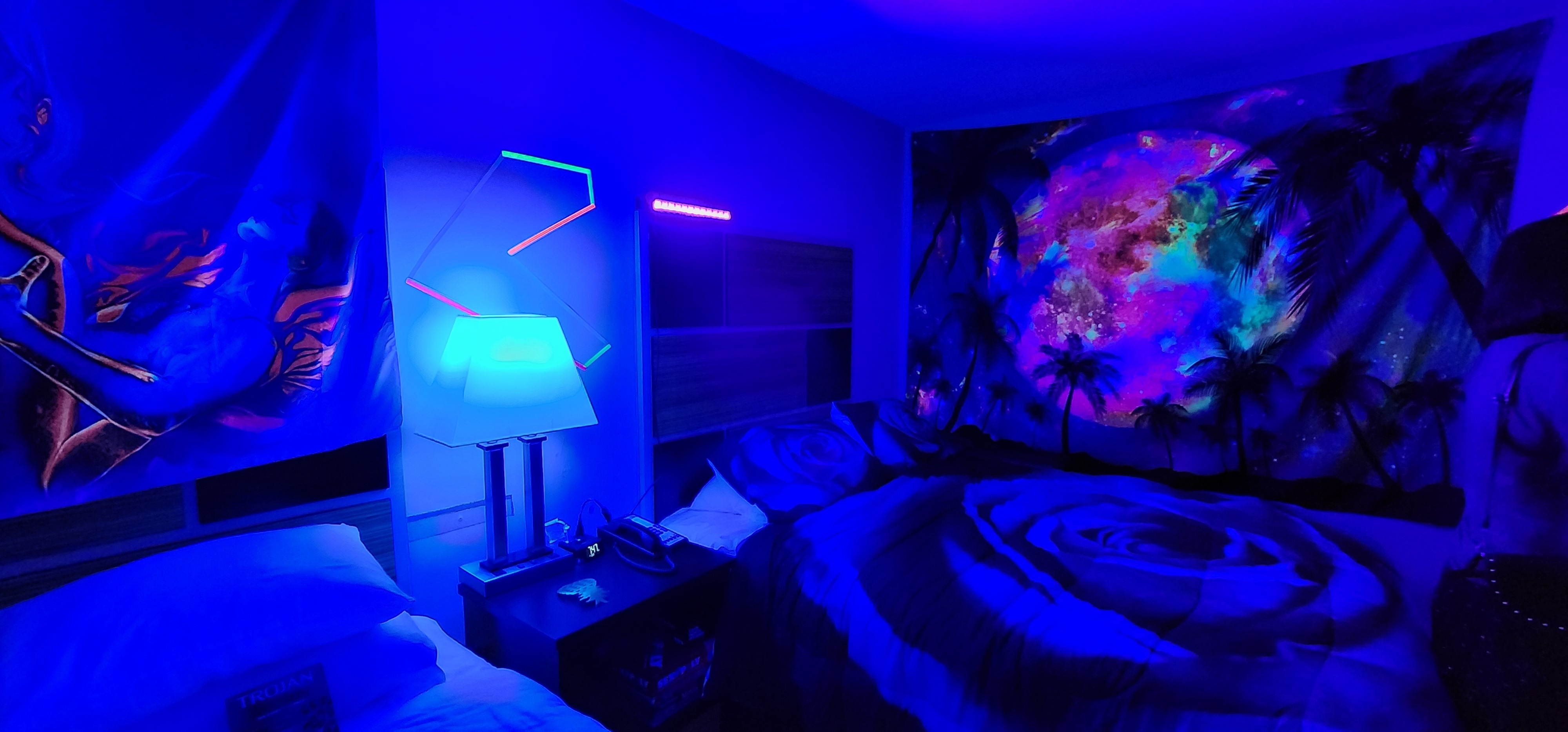 Friends of Ellis themed takeover room