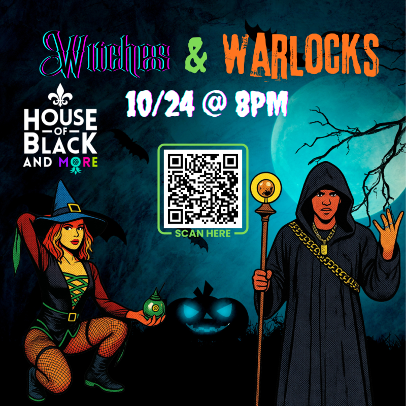Witches & Warlocks flyer