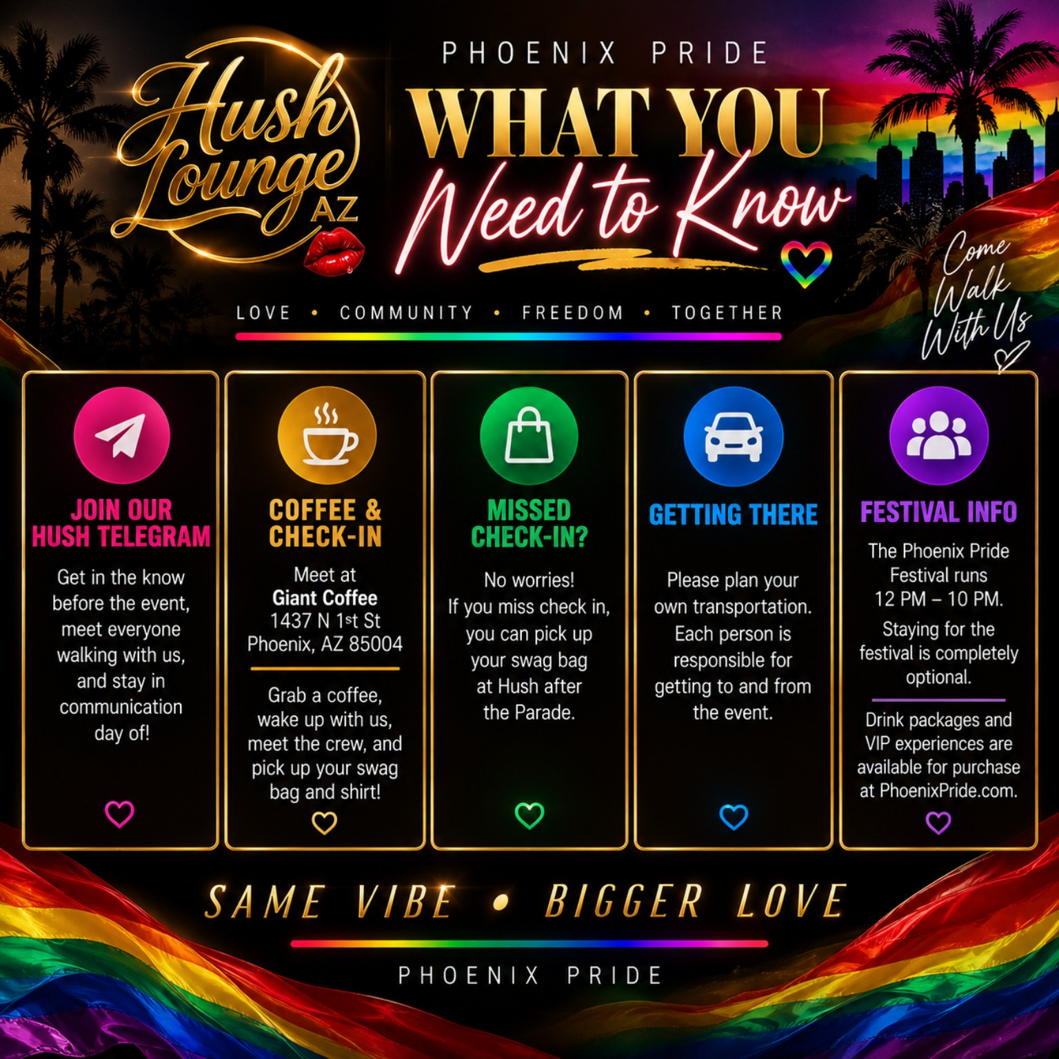Hush Phoenix Pride - What You Need to Know