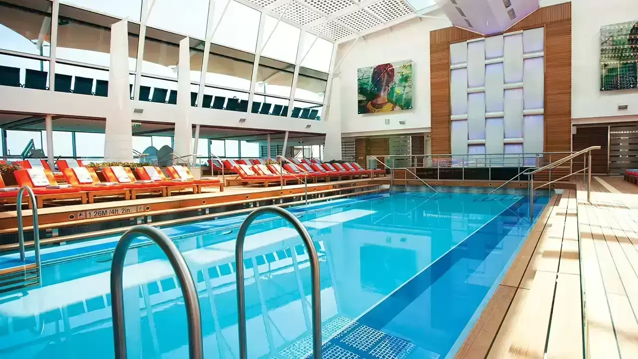 Celebrity Silhouette pool deck