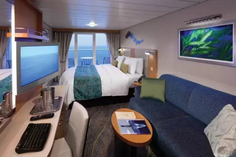 Wonder of the Seas oceanview balcony stateroom